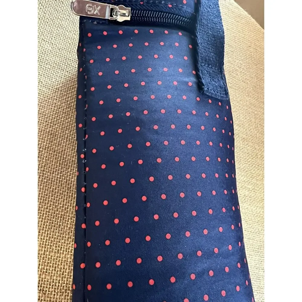 NWOT Insulated Portable Blue and Red Wine Tote--NEVER USED